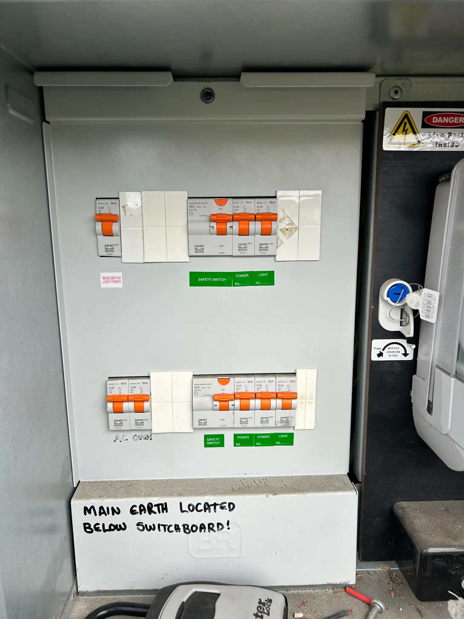 Professional pool and spa electrical switchboard installation